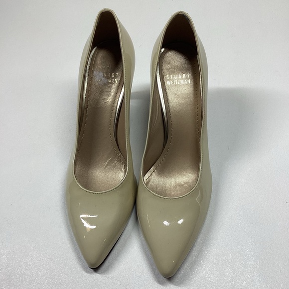 Stuart Weitzman Women's Beige Heels Size 7 - Picture 2 of 16